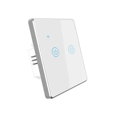 Pametni zidni WiFi prekidač s dodirnim staklom i glasovnom kontrolom