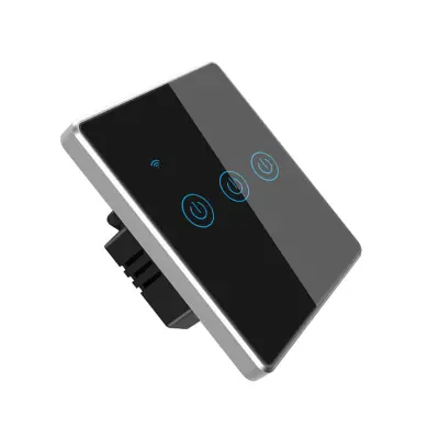 Pametni prekidač DS-1041WN – 86 metalni okvir, WiFi 2.4G, dodirni