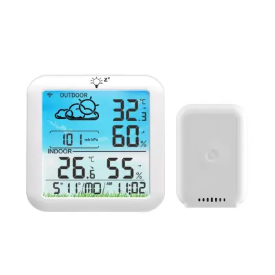Meteorološka stanica s 3.43inch zaslonom, USB, alarm i barometar