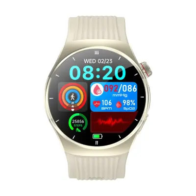 Pametni sat AMOLED 1.43-inčni s pozivima i sportskim načinima Gold
