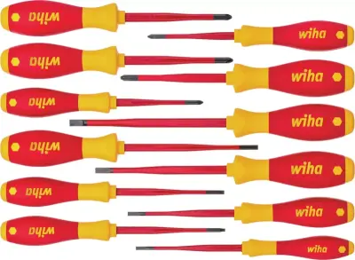 WIHA VDE SET IZVIJAČA SLIMFIX 12/1 SL/PL/PH/PZ/TX3201