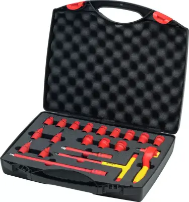 WIHA VDE KLJUČ NASA. 3/8" SET 20/1 8-22 7207NK2001
