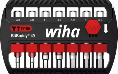 WIHA TY-BIT 49 SET BITBUDDY SW 7/1 SB7946TY303