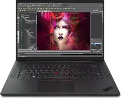Obnovljen - kao nov - Laptop Lenovo ThinkPad P1 G5 / i7 / RTX A1000 / RAM 32 GB / 512GB 256 GB NVMe SSD / 16,0″ WQXGA