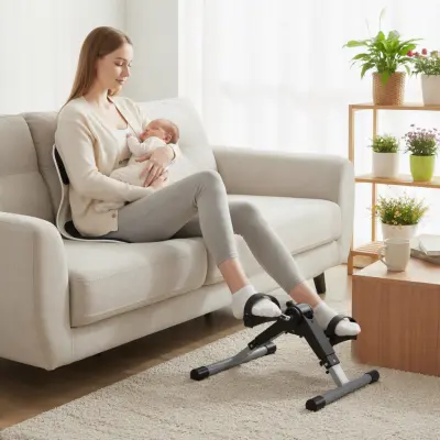 Mini pedalni trenažer SYNERFIT Reborn s LCD zaslonom