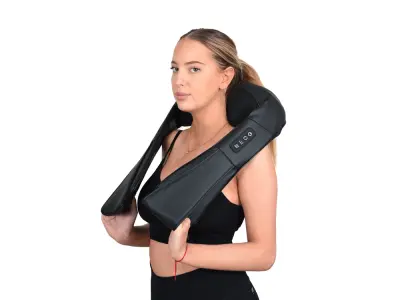 Shiatsu masažer SYNERFIT Bali s grijanjem, 8 glava