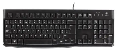 Tipkovnica Logitech K120, žičana, HR tipke, crna