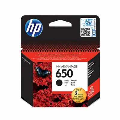 Tinta HP 650 CZ101AE Black Ink Cartridge
