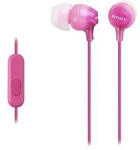 Slušalice s mikrofonom Sony MDR-EX15AP/P