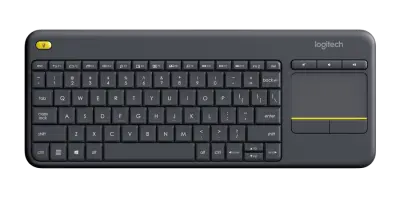 Tipkovnica Logitech K400+ crna