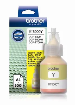 Brother tonirana kaseta BT5000Y, žuta, 5.000 stranica DCPT3x0, T4x0, T5x0W, T7x0W, MFCT910DW