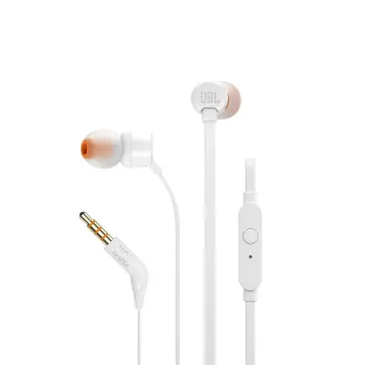 Slušalice žičane JBL TUNE 110 bijele