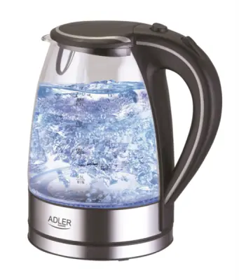 ADLER 1,7 L staklena kuharica