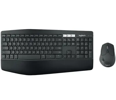 Tipkovnica + miš Logitech MK850, bežična, siva