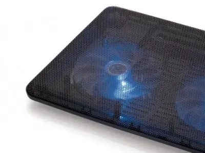 Conceptronic CNBCOOLPAD2F stalak za laptop s funkcijom hlađenja, podesive visine