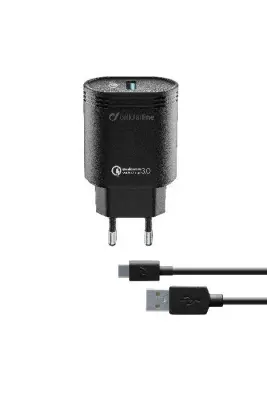 CELLULARLINE KUĆNI PUNJAČ HUAWEI I KABEL USB-C 3A/18W