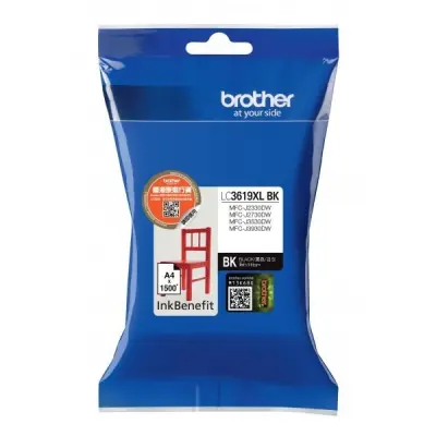 Bratov crni toner LC3619BK (3000 stranica) za DCP/MFC-J2330/3530/3930