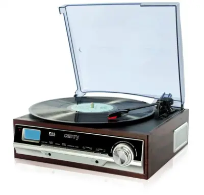 Vintage gramofon AUX/FM