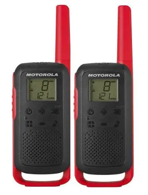 Motorola PMR radio TLKR, T62 crveni