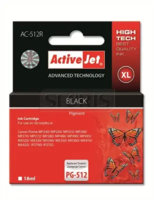 ActiveJet crni toner Canon PG-512