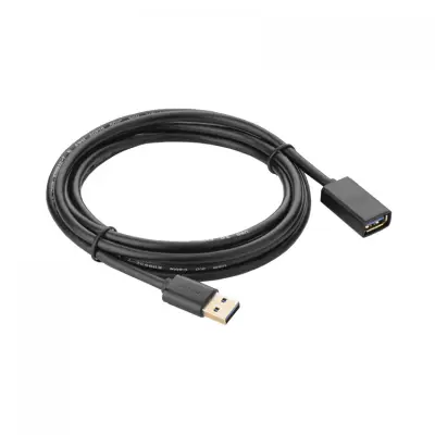 Ugreen USB 3.0 produžni kabel (M na F) crni 1 m - polietilenska vrećica