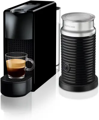 Aparat za kavu Nespresso ESSENZA MINI Black & Aeroccino