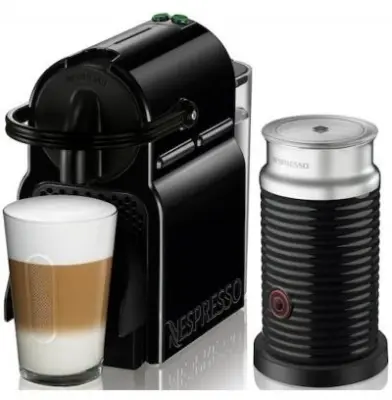 Aparat za kavu Nespresso INISSIA Black & Aeroccino