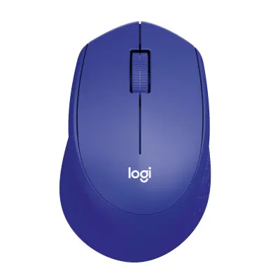 Logitech M330 SILENT PLUS Wireless Mouse - BLUE - EMEA28i-935
