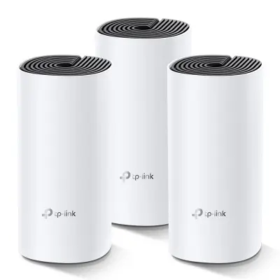 TP-Link DECO M4 (3-PACK) Mesh router, Dual Band 2.4GHz/5GHz, 2xLAN priključak 10/100/1000 Mbps