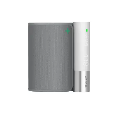 Withings, Wi-Fi povezani BPM Core monitor krvnog tlaka s LED matricnim zaslonom, sivi