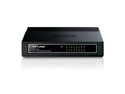 TP-Link TL-SF1016D,16-port 10/100 switch,plastično