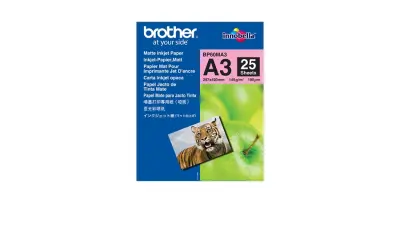 Brother A3 mat papir za fotografije, 25 listova, 145 g/m², za sitotisk