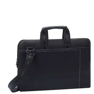 Torba RivaCase 15.6" Orly 8930 (PU) Black slim laptop bag