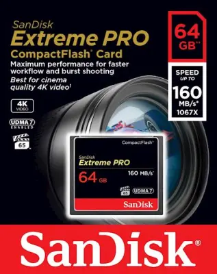 SANDISK Memorijska kartica CF Extreme Pro 64GB 160MB/s UDMA7 null