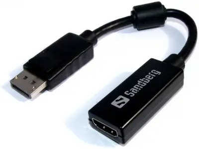 Sandberg pretvarač videa s DisplayPorta na HDMI