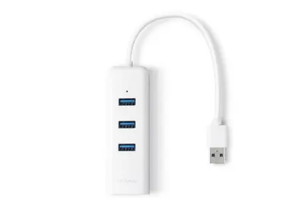 TP-Link USB 3.0 Gbit Ethernet Adapter & 3x USB hub