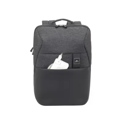 Ruksak RivaCase 15.6" Lantau 8861 Black Melange MacBook Pro 16 and Ultrabook backpack