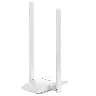 Bežični USB adapter Mercusys MW300UH, 300Mbps (2.4GHz), 802.11n/g/b, 2×2 MIMO, 2×5dBi antena