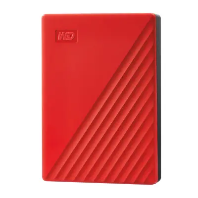 WD My Passport 4TB Portable, USB 3.0 Crveni