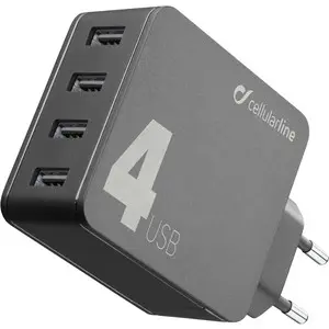 CELLULARLINE KUĆNI PUNJAČ MULTIPOWER 4 USB 42W