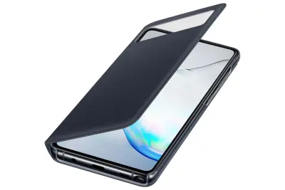 Samsung, zaštitni futrola za Samsung Galaxy Note 10 Lite Folio S View novčanik, crna