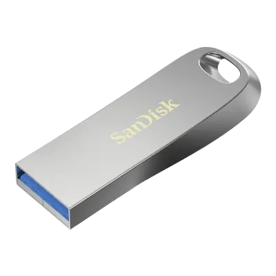 SANDISK Ultra Luxe USB 3.2 Gen 1 Flash Drive 256GB Up to 400MB/s All Metal 5Yr Warranty