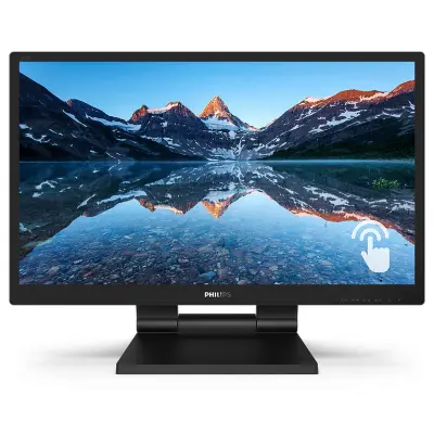 Philips 60,5 cm (23,8") monitor osjetljiv na dodir 242B9T 1920x1080 POS IPS 5ms VGA DVI HDMI DisplayPort 2xUSB3.1 HAS zvučnici 3H NTSC72%