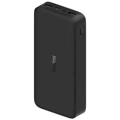 Power Bank Xiaomi Mi 20000 mAh, 18W Fast Charge, crni