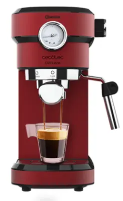 Cecotec Cafelizzia 790 Shiny Pro 1,2 L 20 bara 1350 W crvena 1,2 L ručna aparat za kavu