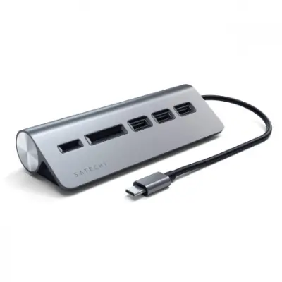 Type-C Hub na USB 3.0 5Gbps s čitačima SD/Micro kartica