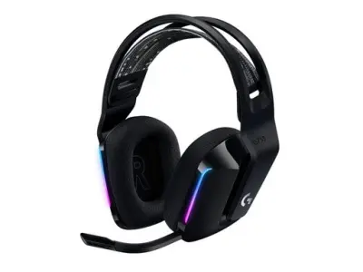 Slušalice Logitech G733, gaming, RGB, bežične, crne