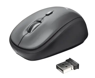 TRUST PC MIŠ BEŽIČNI YVI BLACK