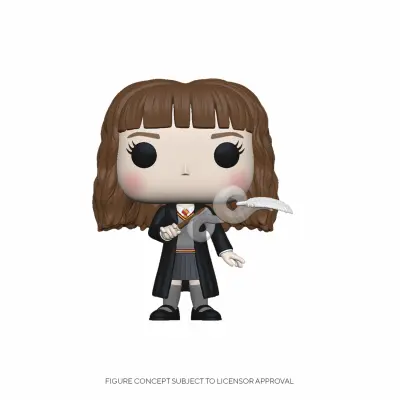Funko, figurica Hermione Jean Granger s letećim perom, tema Harryja Pottera, 9 cm, višebojna