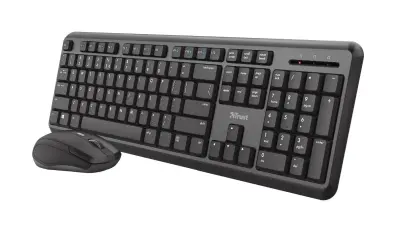 TRUST PC TIPKOVNICA S MIŠEM ODY WIRELESS HR/SI